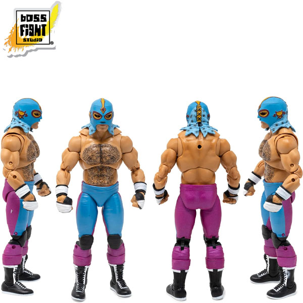 Boss Fight Studio Legends of Lucha Libre Konnan Premium Collector Figure